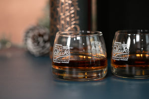 J Black's Double Barrel Whiskey Batch #2 Limited Release 70cl Gift Pack Including 2 Glasses