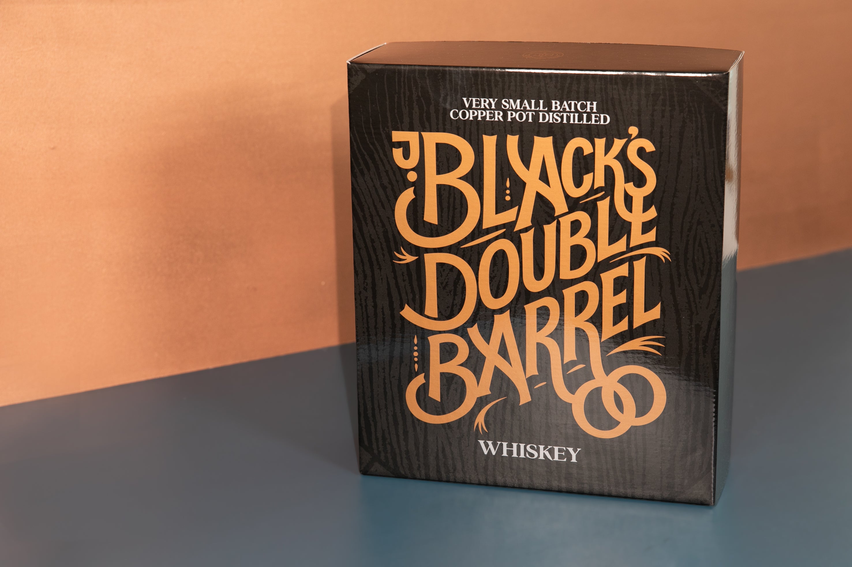 J Black's Double Barrel Whiskey Batch #2 Limited Release 70cl Gift Pack Including 2 Glasses