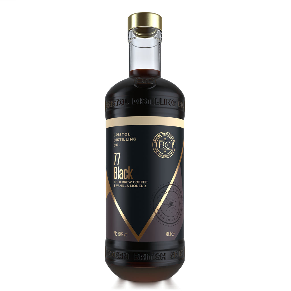 77 Black Cold Brew Coffee & Vanilla Liqueur, 70cl